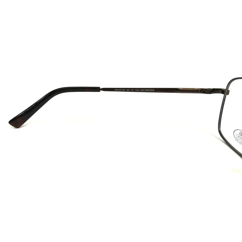 DB Classics Eyeglasses Frames SENATOR ANT. BROWN Square Full Rim 60-19-150